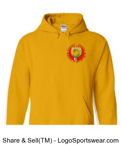 Gildan Youth Heavy Blend Hooded Sweatshirt Design Zoom
